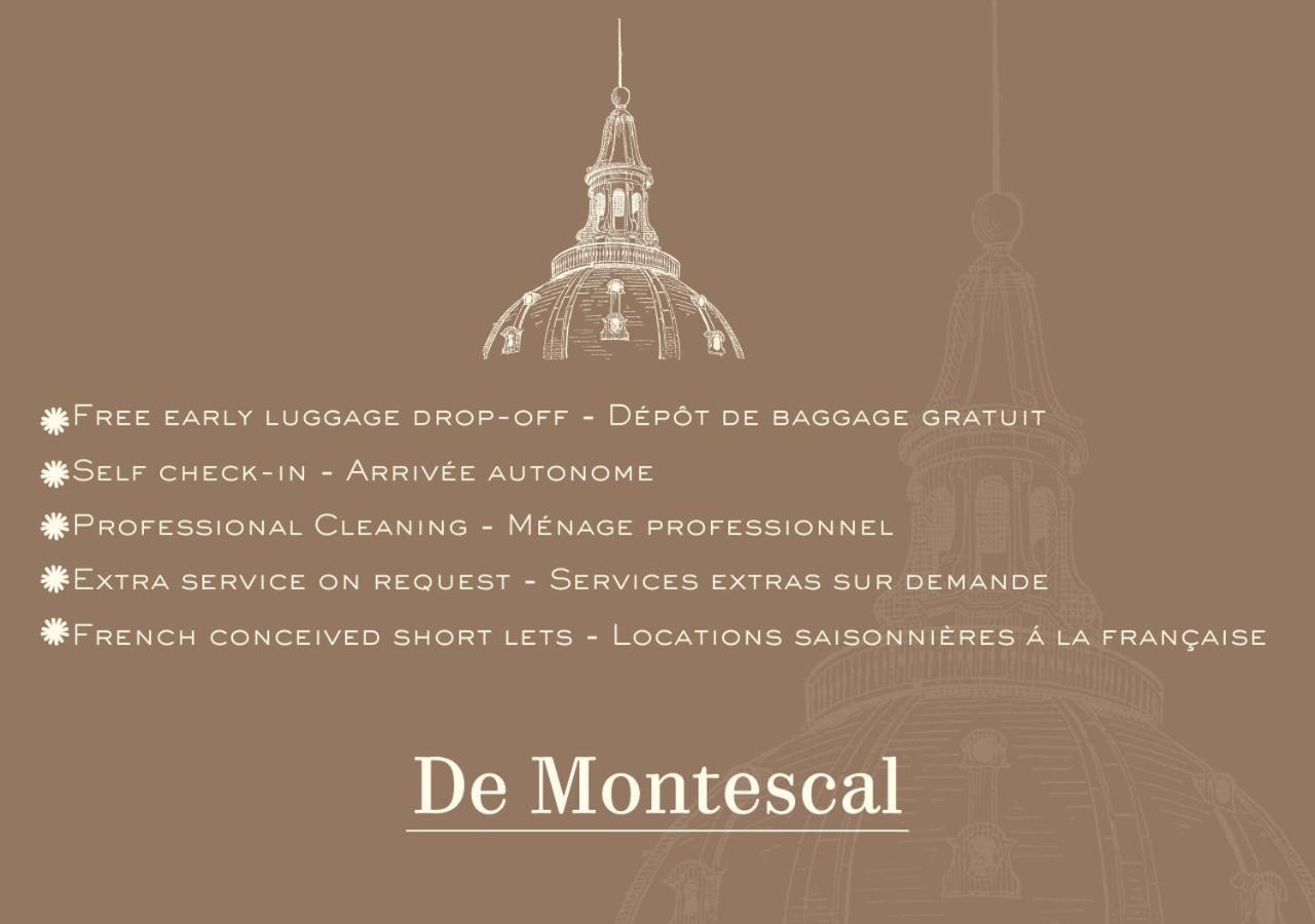 De Montescal - Hot Tub And Ac Cosy Apartment A Prime Location 40M2 Париж Екстер'єр фото